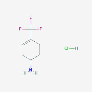 4-(Trifluoromethyl)cyclohex-3-en-1-amine hydrochloride
