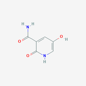 3-Pyridinecarboxamide, 1,2-dihydro-5-hydroxy-2-oxo-