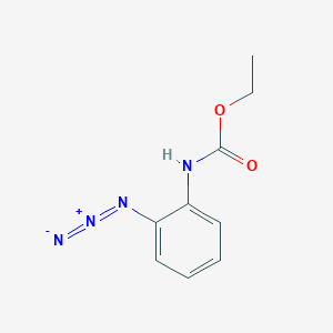 molecular formula C9H10N4O2 B14355334 Ethyl (2-azidophenyl)carbamate CAS No. 91473-34-6