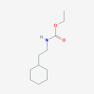 molecular formula C11H21NO2 B14355350 Ethyl (2-cyclohexylethyl)carbamate CAS No. 93846-95-8