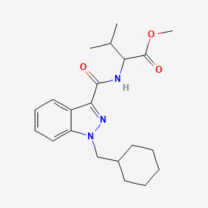 molecular formula C21H29N3O3 B1435540 Ma-chminaca, (+/-)- CAS No. 1863066-03-8