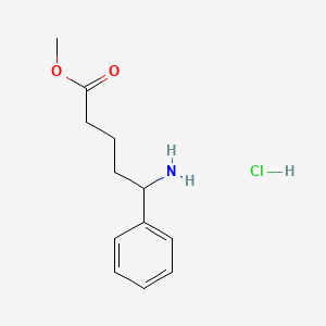 Methyl 5-amino-5-phenylpentanoate hydrochloride