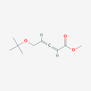 molecular formula C10H16O3 B14355503 Methyl 5-tert-butoxypenta-2,3-dienoate CAS No. 95455-61-1