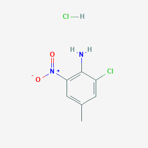 2-Chloro-4-methyl-6-nitroaniline hydrochloride