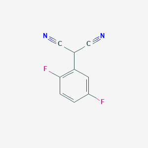 2-(2,5-Difluorophenyl)propanedinitrile