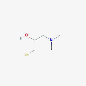 molecular formula C5H12NOSe B14355849 CID 78069475 