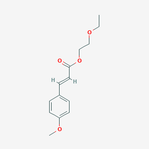 molecular formula C14H18O4 B143559 Cinoxate CAS No. 104-28-9