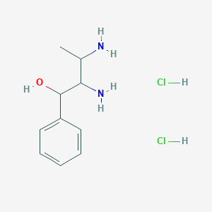 2,3-Diamino-1-phenylbutan-1-ol dihydrochloride