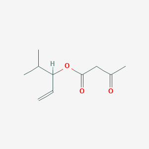 molecular formula C10H16O3 B14355912 4-Methylpent-1-en-3-yl 3-oxobutanoate CAS No. 91650-14-5