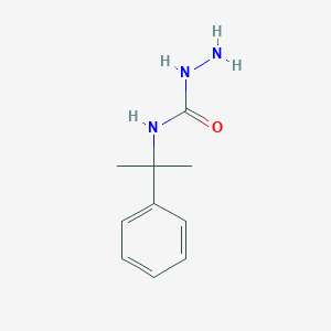 molecular formula C10H15N3O B14355965 N-(2-Phenylpropan-2-yl)hydrazinecarboxamide CAS No. 96319-45-8