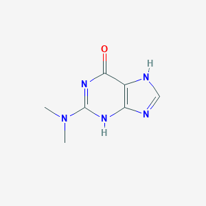 molecular formula C7H9N5O B014356 N2,N2-Dimethylguanine CAS No. 1445-15-4