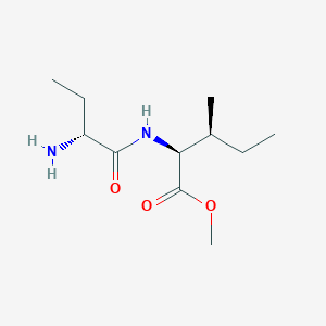 molecular formula C11H22N2O3 B1435604 Methyl n-[(2r)-2-aminobutanoyl]-l-isoleucinate CAS No. 2165338-20-3