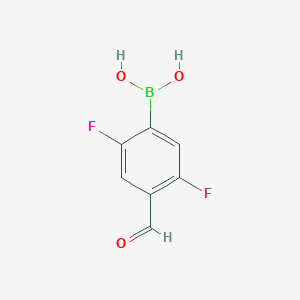 (2,5-Difluoro-4-formylphenyl)boronic acid