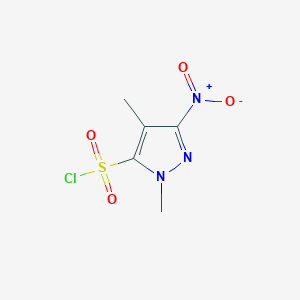 1,4-dimethyl-3-nitro-1H-pyrazole-5-sulfonyl chloride