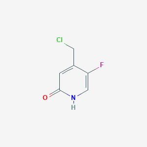 4-(Chloromethyl)-5-fluoropyridin-2-ol