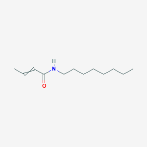 molecular formula C12H23NO B14356309 N-Octylbut-2-enamide CAS No. 92779-41-4
