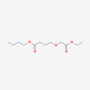 molecular formula C12H22O5 B14356439 Butyl 4-(2-ethoxy-2-oxoethoxy)butanoate CAS No. 90747-00-5