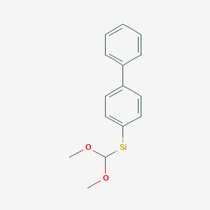 molecular formula C15H16O2Si B14356508 CID 78060581 