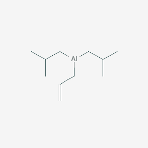 molecular formula C11H23Al B14356561 Bis(2-methylpropyl)(prop-2-en-1-yl)alumane CAS No. 95978-76-0