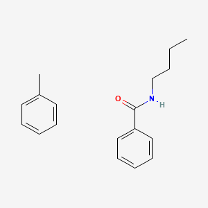 molecular formula C18H23NO B14356640 N-Butylbenzamide--toluene (1/1) CAS No. 90252-30-5