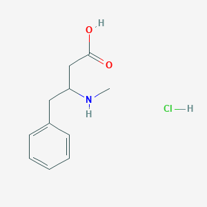 3-(Methylamino)-4-phenylbutanoic acid hydrochloride