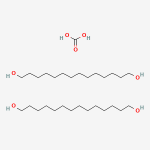 molecular formula C29H62O7 B14356722 Carbonic acid;tetradecane-1,14-diol CAS No. 90383-25-8