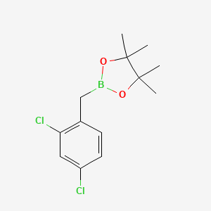 2-(2,4-Dichlorobenzyl)-4,4,5,5-tetramethyl-1,3,2-dioxaborolane