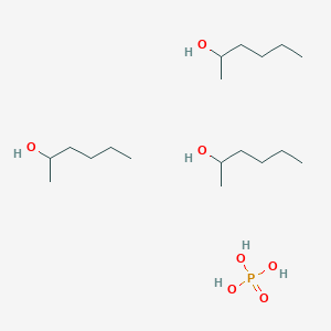 molecular formula C18H45O7P B14356840 Hexan-2-ol;phosphoric acid CAS No. 92358-42-4