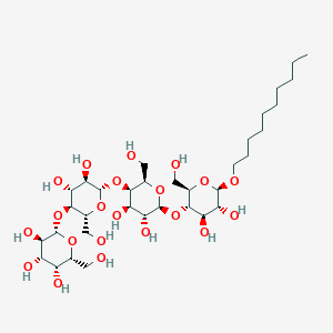 molecular formula C34H62O21 B1435701 Lac beta(1-4)Lac-beta-C10 CAS No. 1858224-00-6