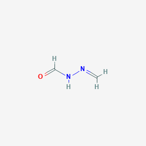 molecular formula C2H4N2O B14357035 N'-Methylideneformohydrazide CAS No. 91231-85-5
