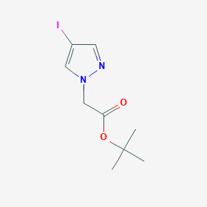 B1435710 tert-butyl 2-(4-iodo-1H-pyrazol-1-yl)acetate CAS No. 2023463-51-4