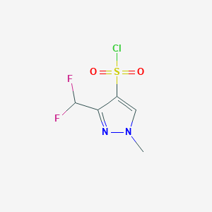3-(Difluoromethyl)-1-methyl-1H-pyrazole-4-sulfonyl chloride