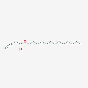 molecular formula C17H30O2 B14357164 Tridecyl but-3-ynoate CAS No. 93789-30-1