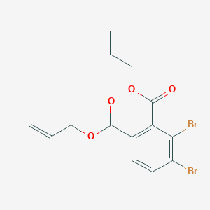 molecular formula C14H12Br2O4 B14357275 Diprop-2-en-1-yl 3,4-dibromobenzene-1,2-dicarboxylate CAS No. 92415-79-7