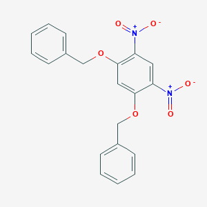 molecular formula C20H16N2O6 B143573 1,3-Dibenzyloxy-4,6-dinitrobenzene CAS No. 134637-67-5