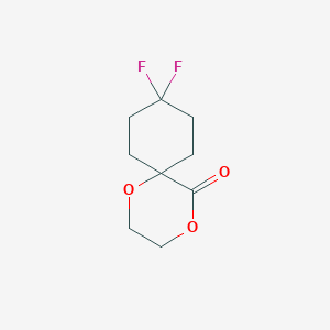 9,9-Difluoro-1,4-dioxaspiro[5.5]undecan-5-one