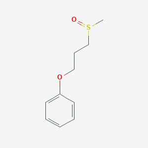 molecular formula C10H14O2S B14357351 [3-(Methanesulfinyl)propoxy]benzene CAS No. 90183-64-5