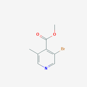 molecular formula C8H8BrNO2 B1435742 Methyl 3-bromo-5-methylpyridine-4-carboxylate CAS No. 1804406-70-9