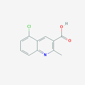 5-Chloro-2-methylquinoline-3-carboxylic acid