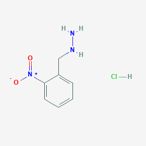 Hydrazine, [(2-nitrophenyl)methyl]-, hydrochloride