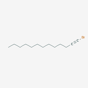 molecular formula C13H23Br B14357529 1-Bromotridec-1-yne CAS No. 93344-68-4