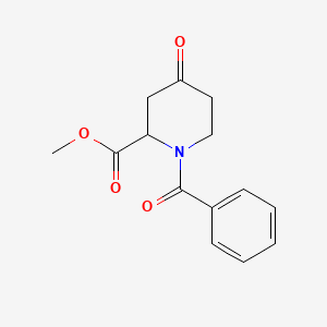 Methyl 1-benzoyl-4-oxopiperidine-2-carboxylate