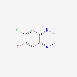 6-Chloro-7-fluoroquinoxaline