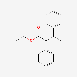 molecular formula C18H20O2 B14357575 Ethyl 2,3-diphenylbutanoate CAS No. 93902-88-6