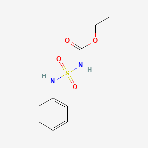 molecular formula C9H12N2O4S B14357587 Ethyl(phenylsulfamoyl)carbamate CAS No. 90438-31-6