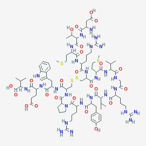 molecular formula C105H160N30O26S4 B143576 MCH (human, mouse, rat) CAS No. 128315-56-0