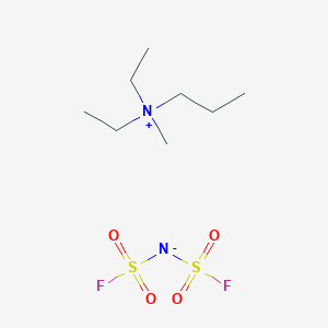 molecular formula C8H20F2N2O4S2 B1435768 Diethyl(methyl)propylammonium Bis(fluorosulfonyl)imide CAS No. 1235234-32-8