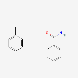molecular formula C18H23NO B14357707 N-tert-butylbenzamide;toluene CAS No. 90252-31-6