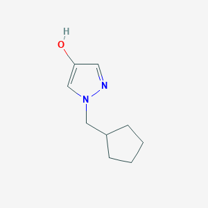 1-(cyclopentylmethyl)-1H-pyrazol-4-ol