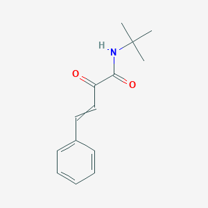 molecular formula C14H17NO2 B14357999 N-tert-Butyl-2-oxo-4-phenylbut-3-enamide CAS No. 90239-50-2